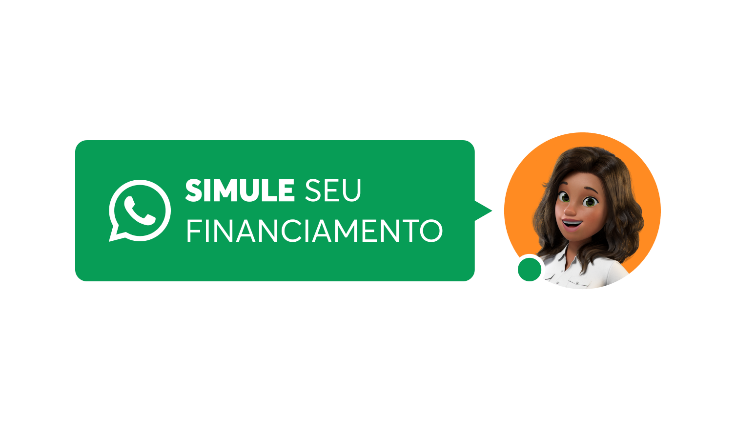 ilustração da mia - assistente virtual da MRV