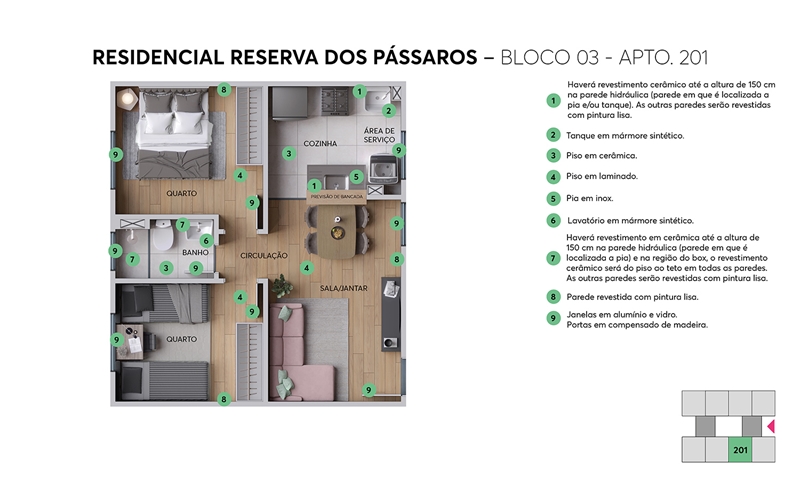 Planta Reserva dos Pássaros MRV Uberaba