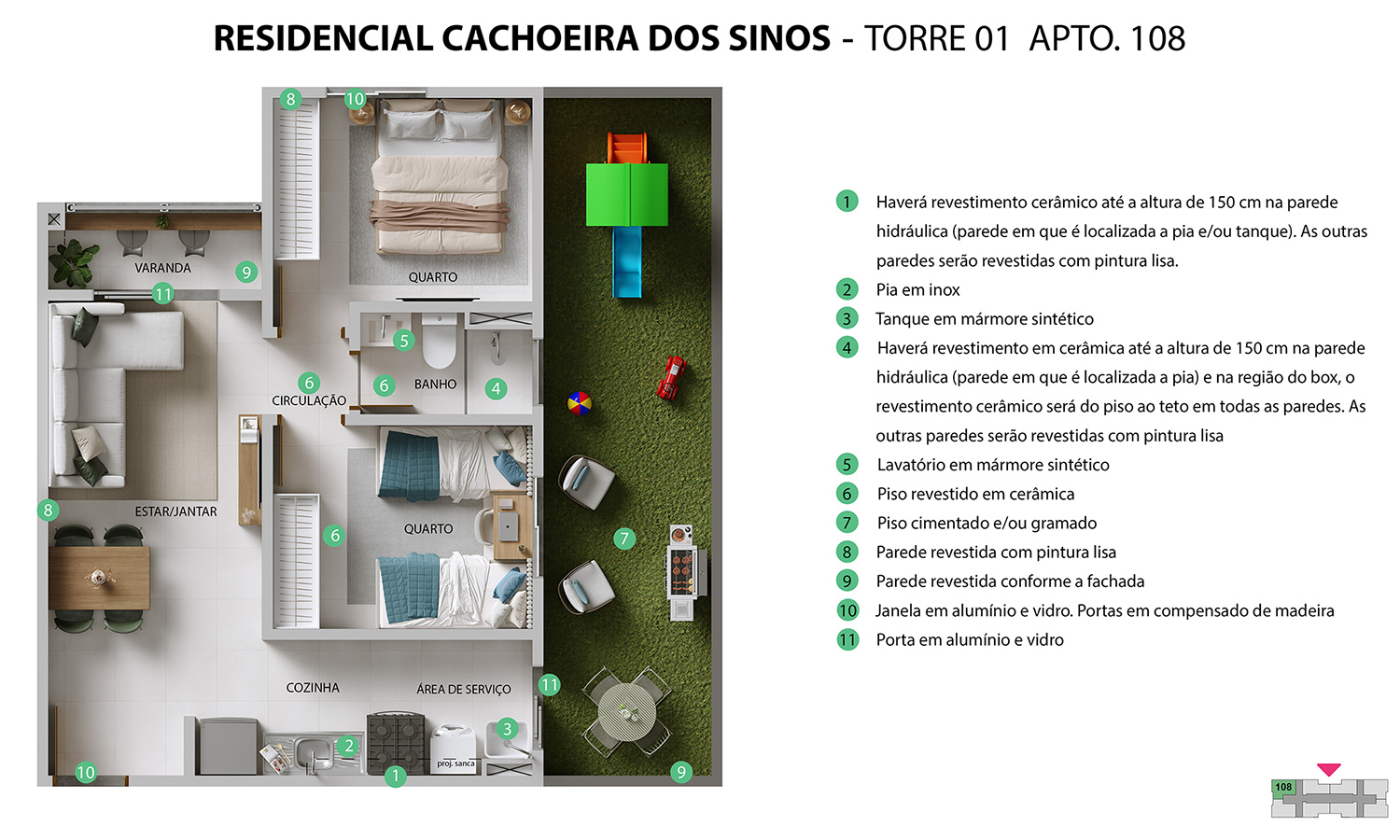 Planta Cachoeira dos Sinos MRV Betim