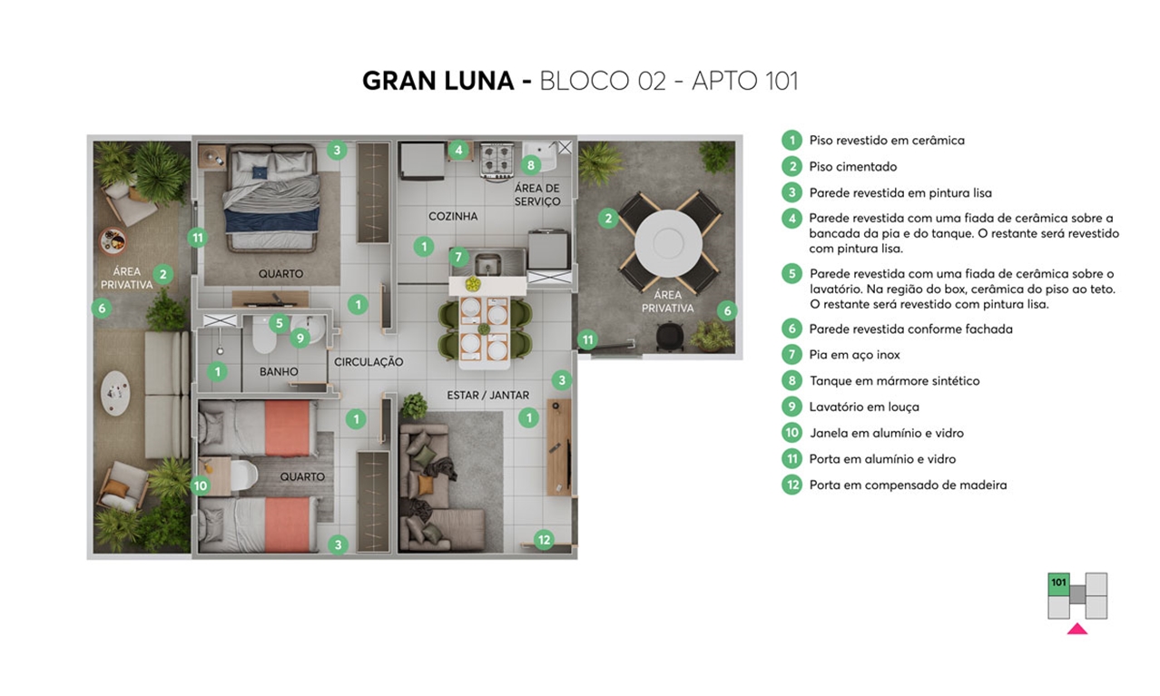 Gran Luna - Apartamentos MRV em Goiânia