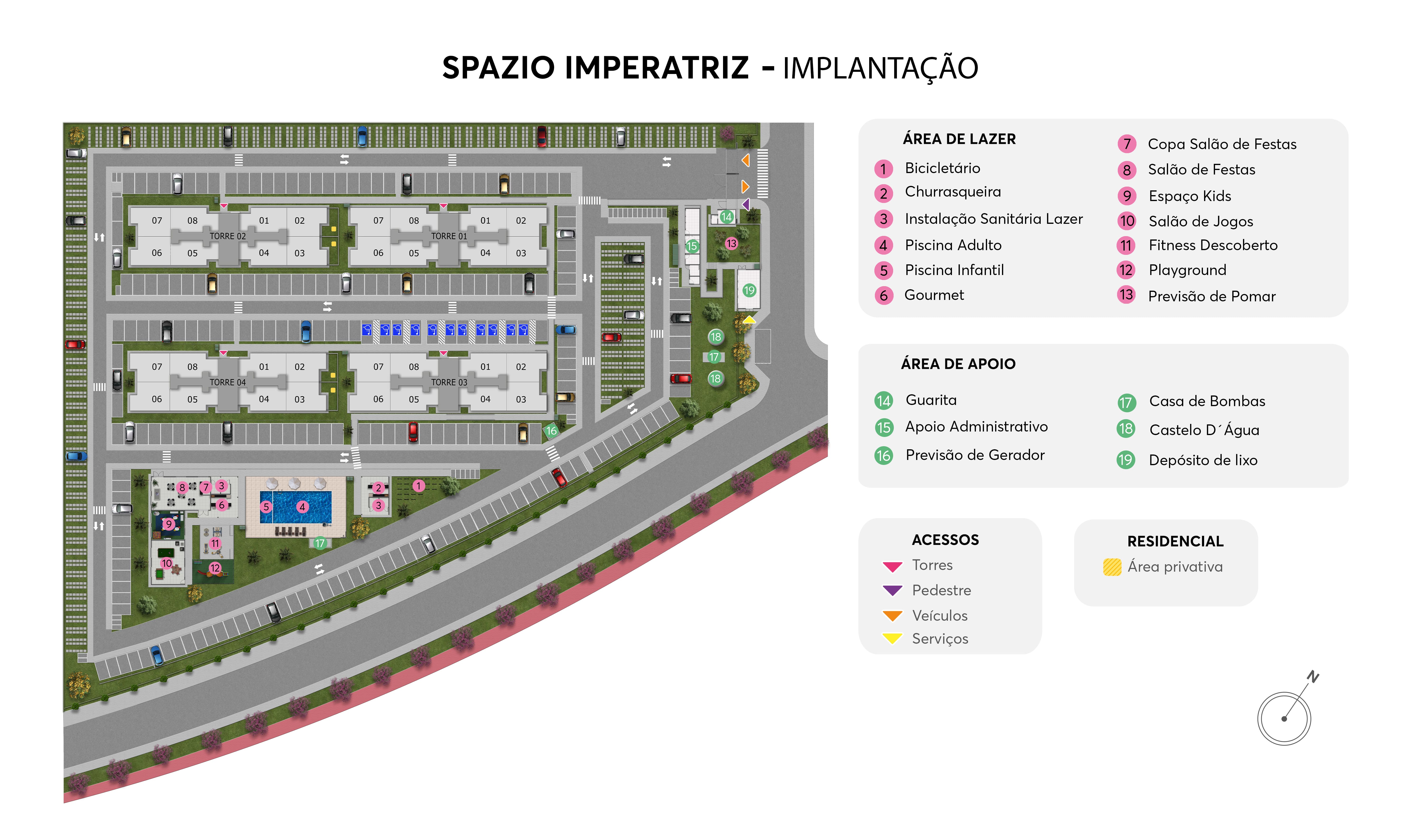 Implantação Spazio Imperatriz MRV Salvador