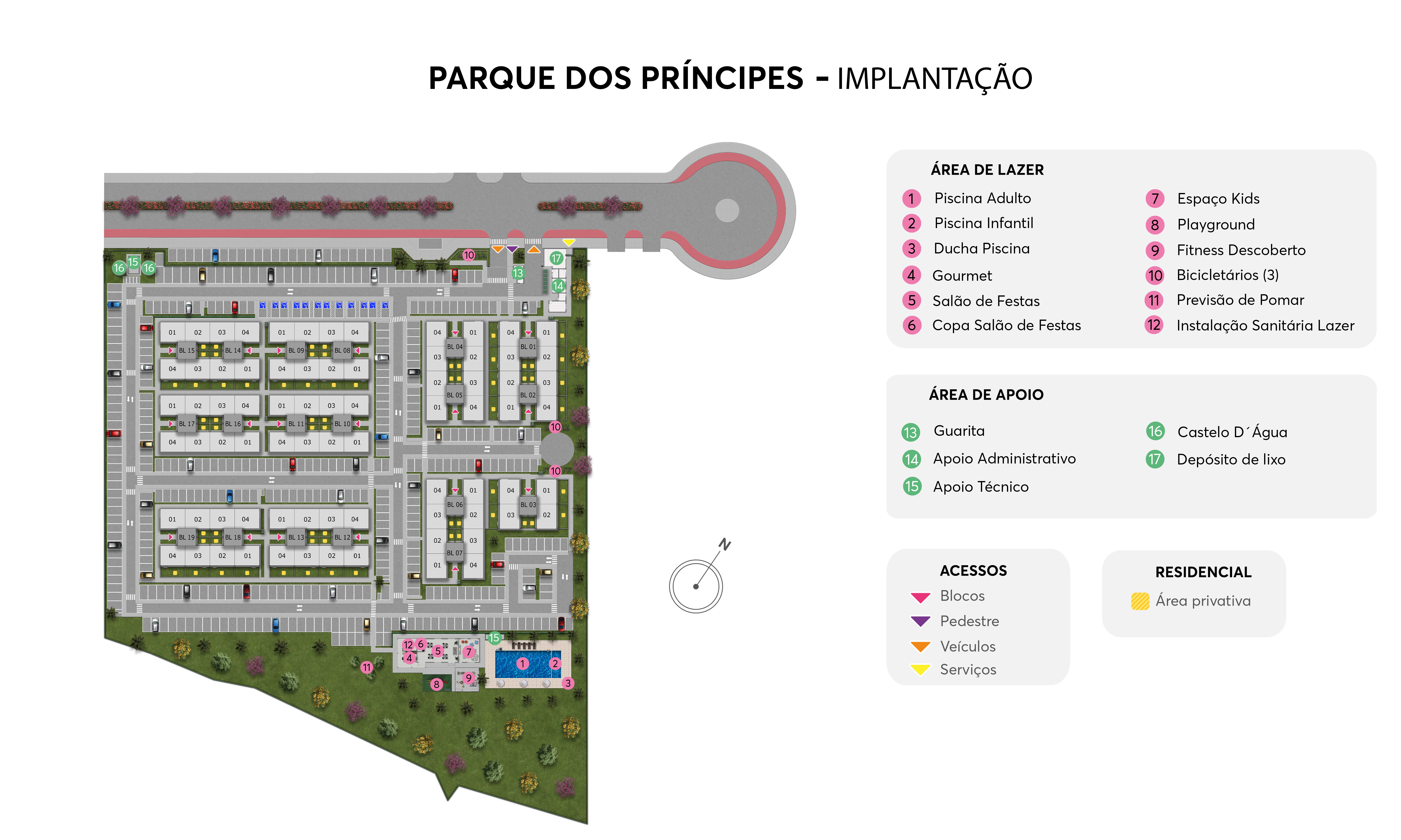 Implantação Parque dos Príncipes MRV Salvador