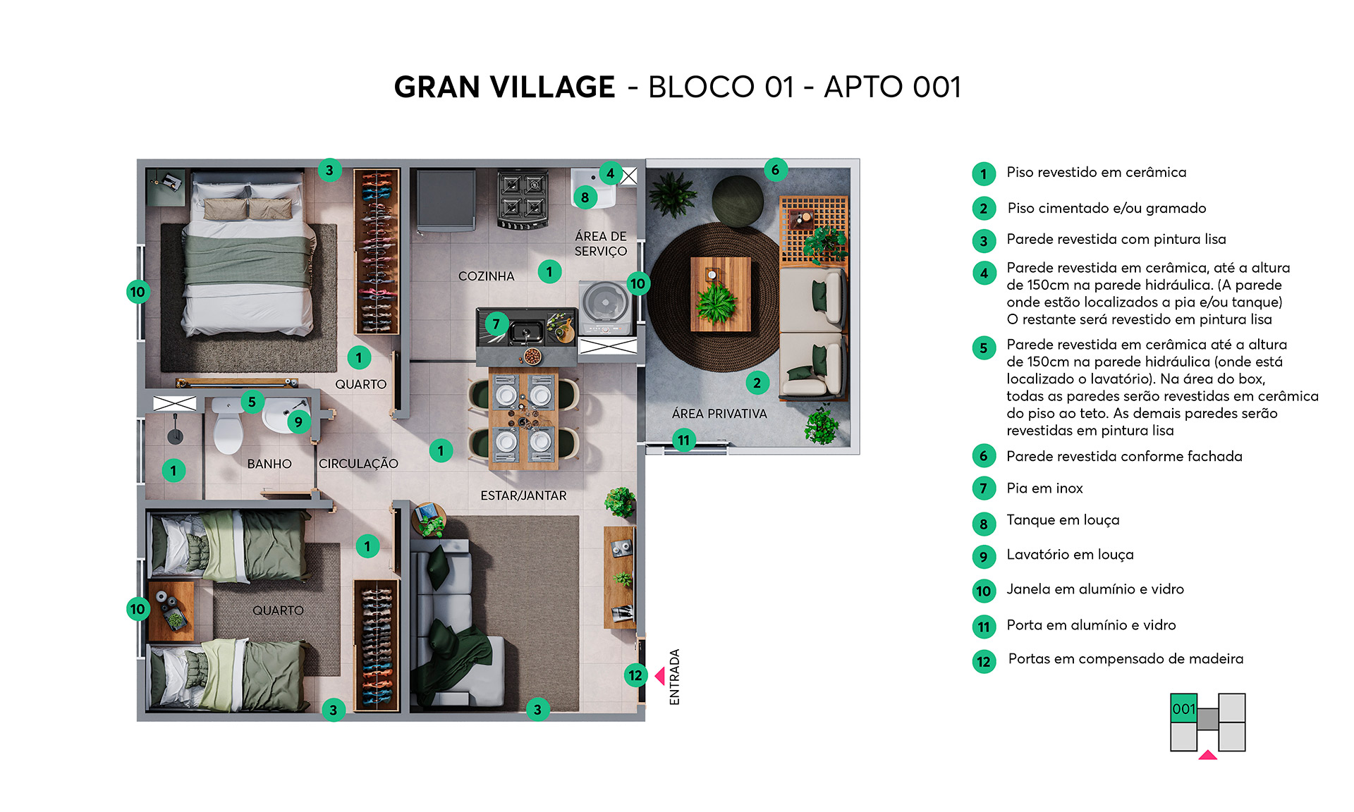 Gran Village - Apartamentos MRV em Goiânia
