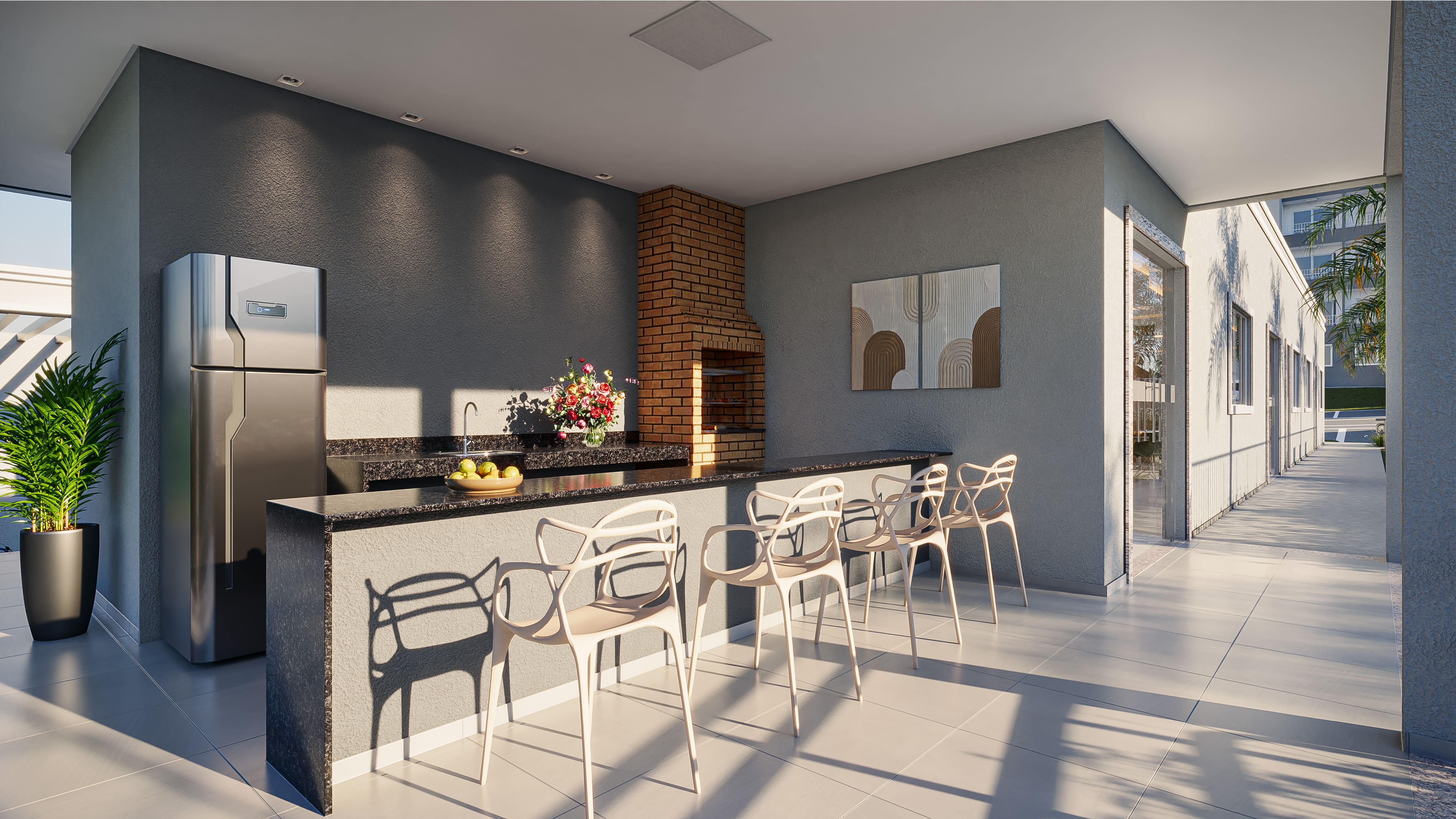 Espaço gourmet Spazio Petrópolis